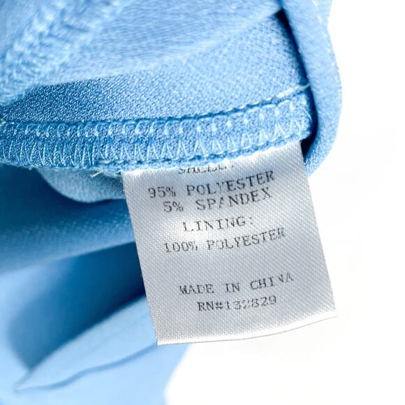 Superdown Lisette Drape Midi Dress Blue Pleated Asymmetrical Sleeveless‎ Sz S - Picture 10 of 10